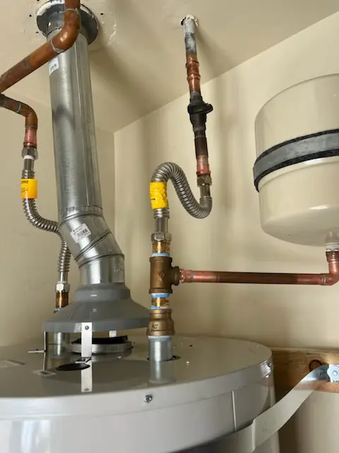 Water heater installation and plumbing repair in Hillside Manor