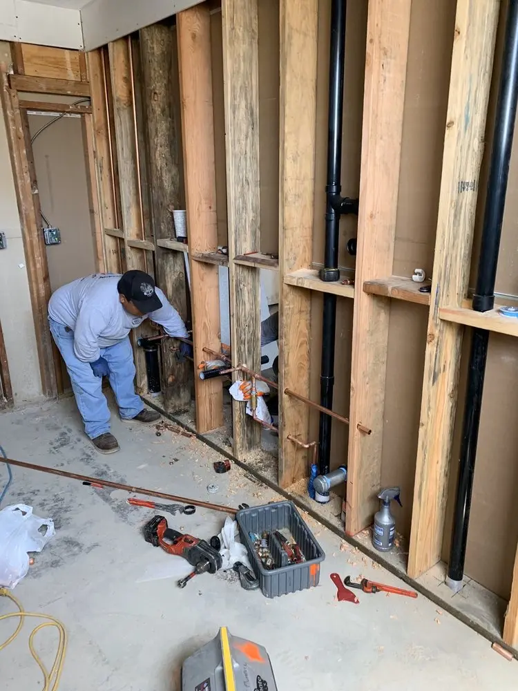 Commercial rough-in plumbing for Water Heater Replacement in Hillside Manor